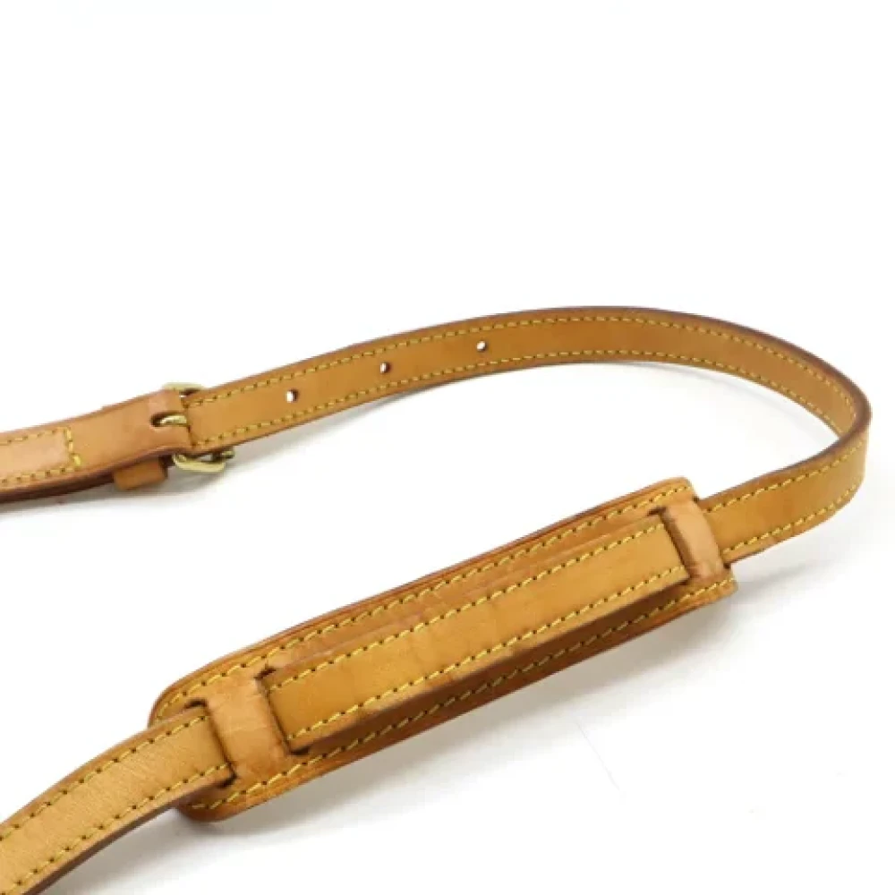 Louis Vuitton Vintage Pre-owned Fabric shoulder-bags Brown Dames