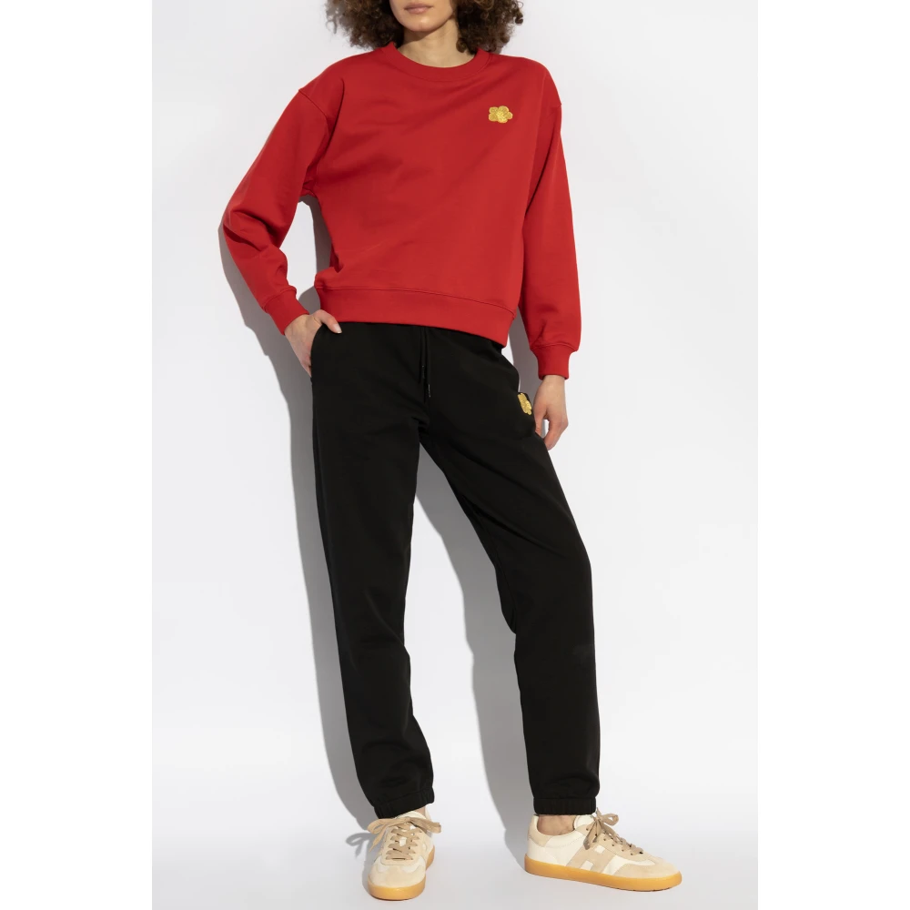 Kenzo Sweatshirt met geborduurd logo Red Dames