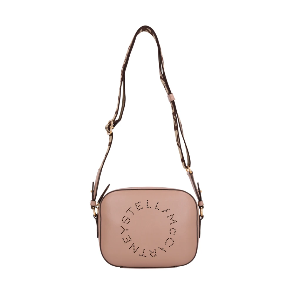 Stella Mccartney Women's Brown Camera Bag With Logo