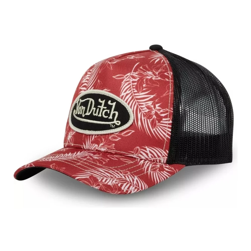 VON Dutch Röd Blad Trucker Cap Red, Herr