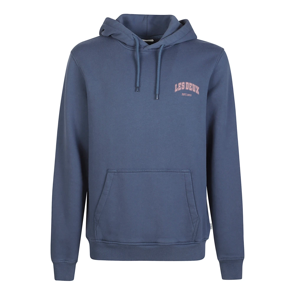 Les Deux Men's Blue Hoodies, S, Hoodies