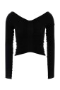 gerimpelde-v-hals-pullover-top
