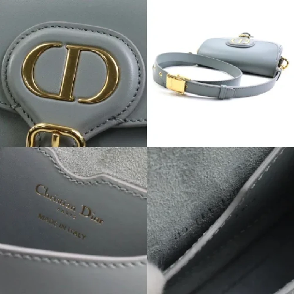 Dior Vintage Pre-owned Fabric dior-bags Gray Dames