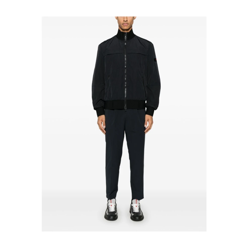 Peuterey Blauwe Jas voor Mannen Stijlvol Blue Heren