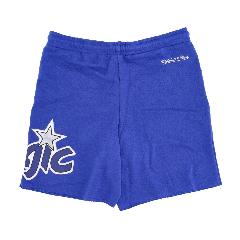 Mitchell & Ness Orlando Magic French Terry Shorts Blue Heren