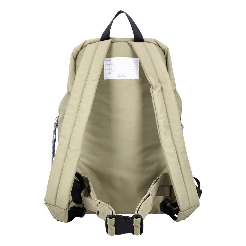 A.p.c. Khaki Trek Rugzak Handtas Beige Heren