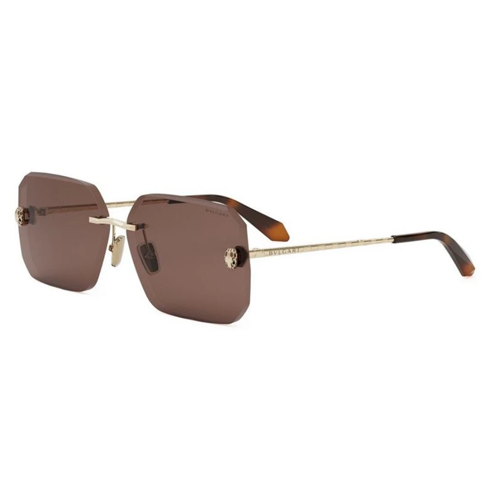 Bvlgari Unisex Brown Authentic Serpenti Glasses Premium Quality Service - Sunglasses - 62 Mm - Accessories