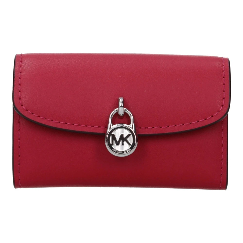 Michael Kors Women's Red Leather Wallet
