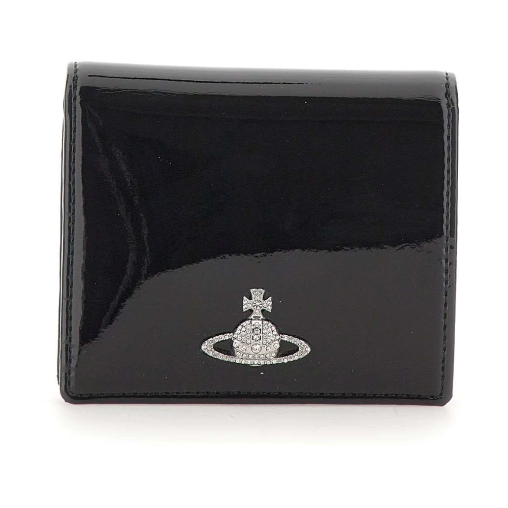 Vivienne Westwood Wallets & Cardholders, Female, One Size, Small Frame Wallet Black