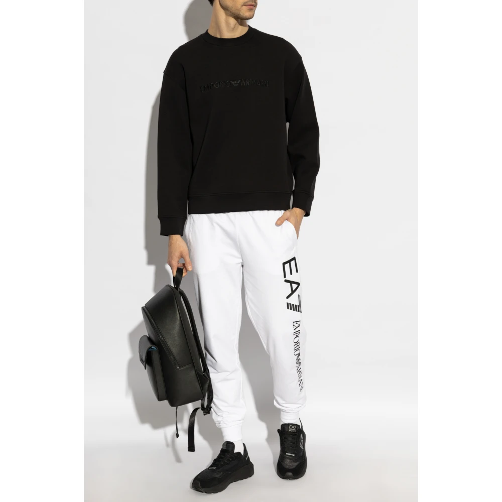 Emporio Armani Sweatshirt uit de collectie Black Heren