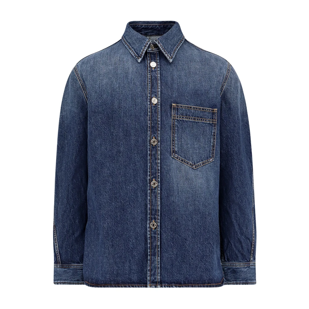 Givenchy Men's Blue Overshirt For