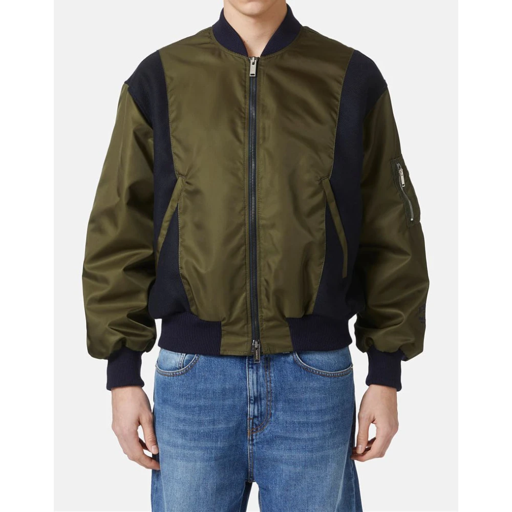 Iceberg Nylon bomberjack van de The Re-Edit collectie Green Heren