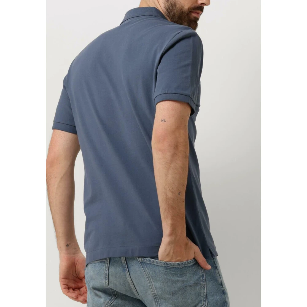 G-Star Slim Polo voor Heren Grijze Jersey Beige Heren