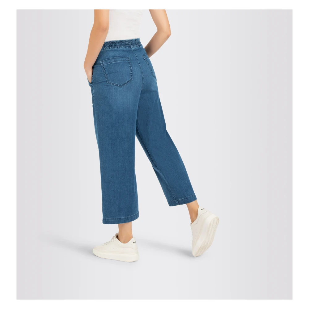 MAC Cropped Jeans Blue Dames