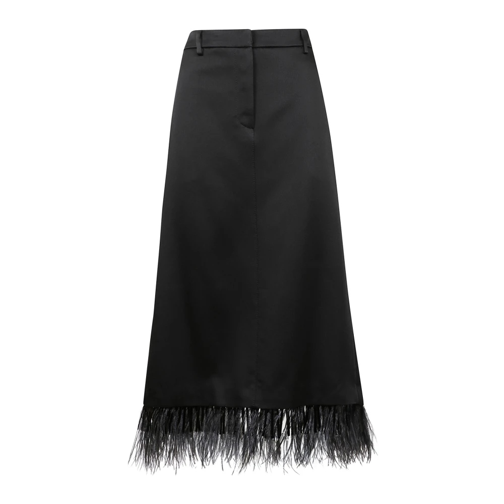 BRUNELLO CUCINELLI Stijlvolle Geplooide Rok Gray Dames