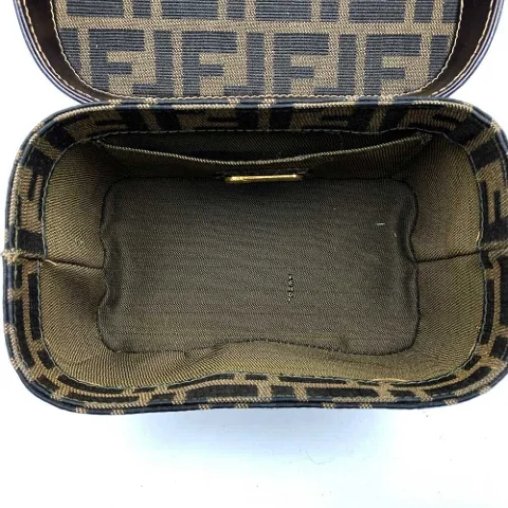 Fendi Vintage Pre-owned Leather fendi-bags Brown Dames