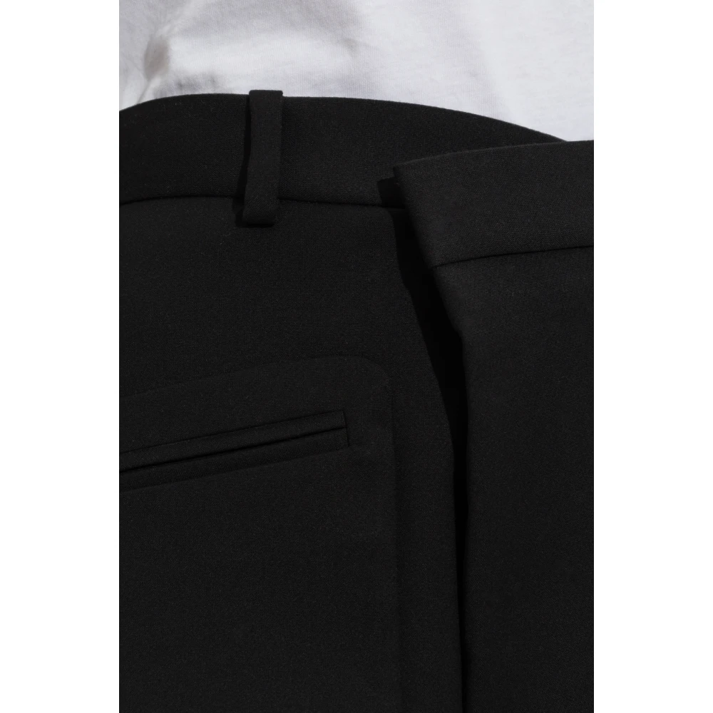R13 Shorts met zakken Black Dames
