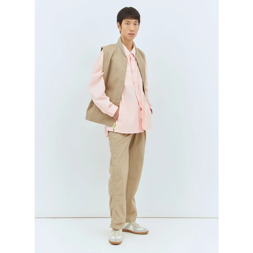 Dickies Oversized werkschirt met achterpaneel Pink Heren