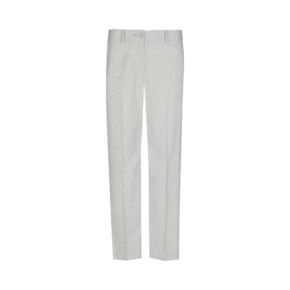 Marie Méro Grijze 7 8 Broek met Zakken Gray Dames