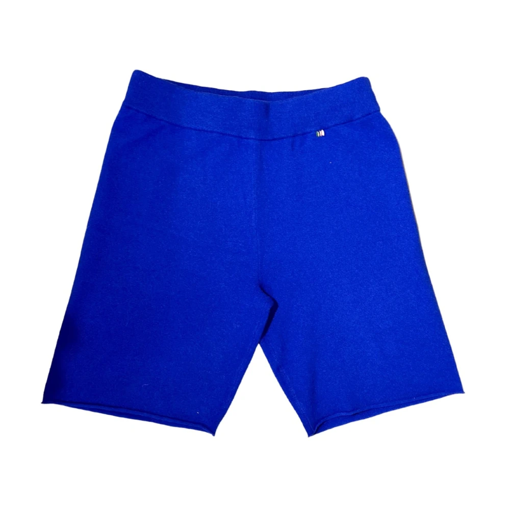 Extreme Cashmere Primair Blauwe Jogging Shorts Blue Heren