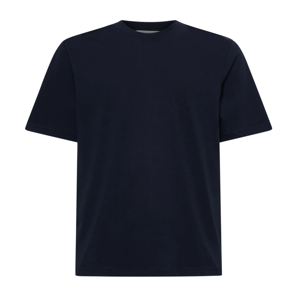 Studio Nicholson Korte mouw T-shirts en Polos Blue Heren