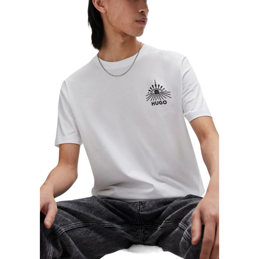 Hugo Boss Korte Mouw T-shirt White Heren