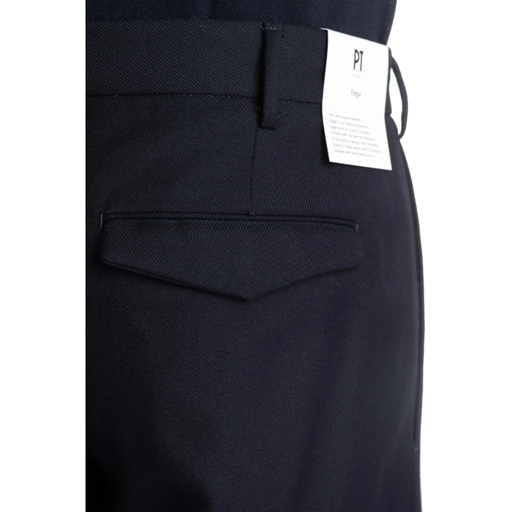 PT Torino Blauwe relaxte broek eigentijdse stijl Blue Heren