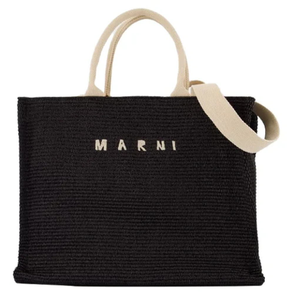 Marni Cotton handbags Black Dames