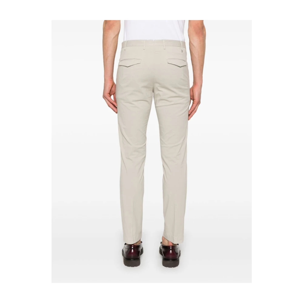 PT Torino Grijze Broek met Verborgen Sluiting Gray Heren