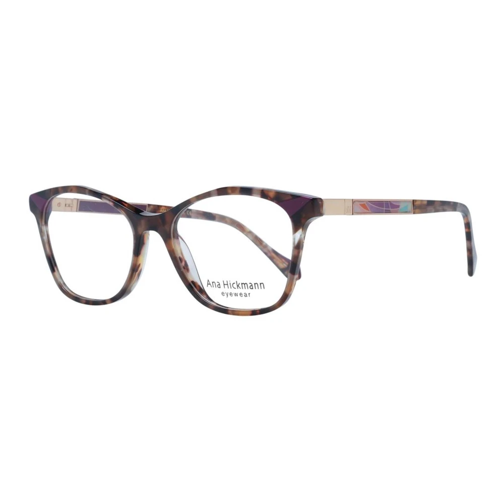 Ana Hickmann Bruine Acetaat Vlinder Optische Monturen Brown Dames