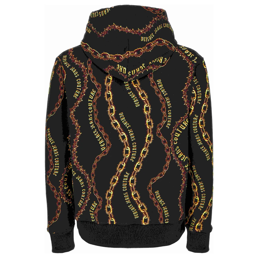 Versace Jeans Couture Sweaters Black Heren