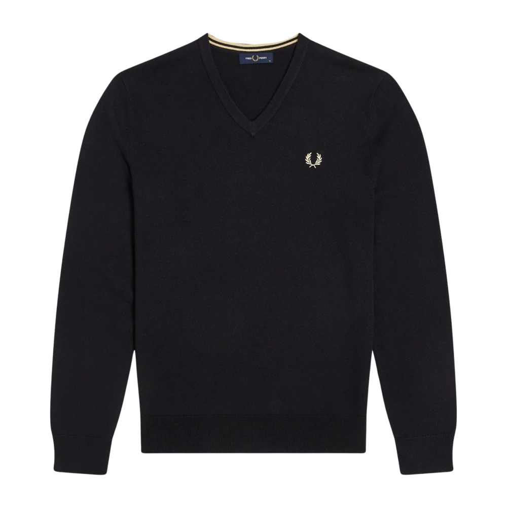 Knitwear > V-neck Knitwear - - Fred Perry - Modalova