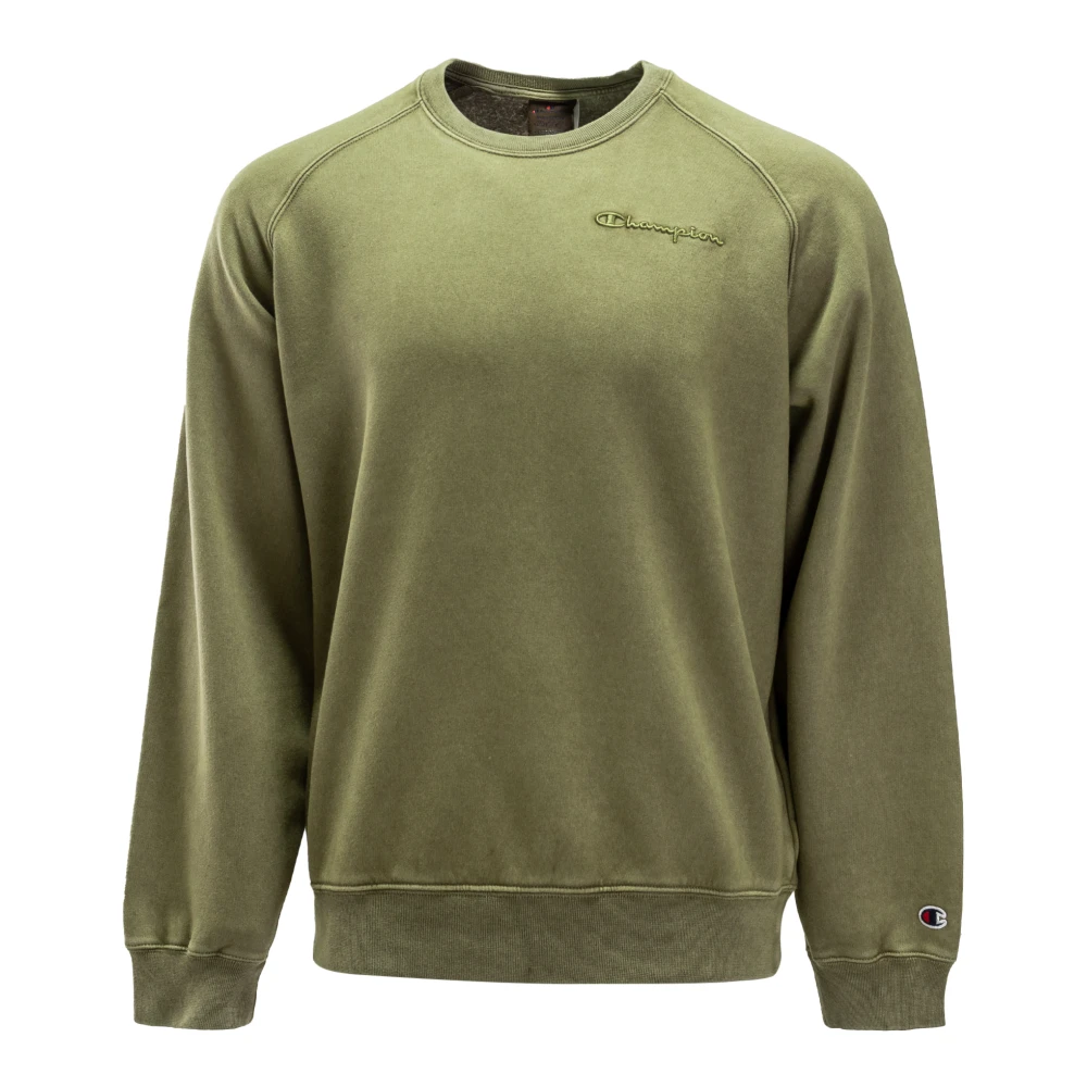 Champion Heren Groene Hoodie 67% Katoen Green Heren