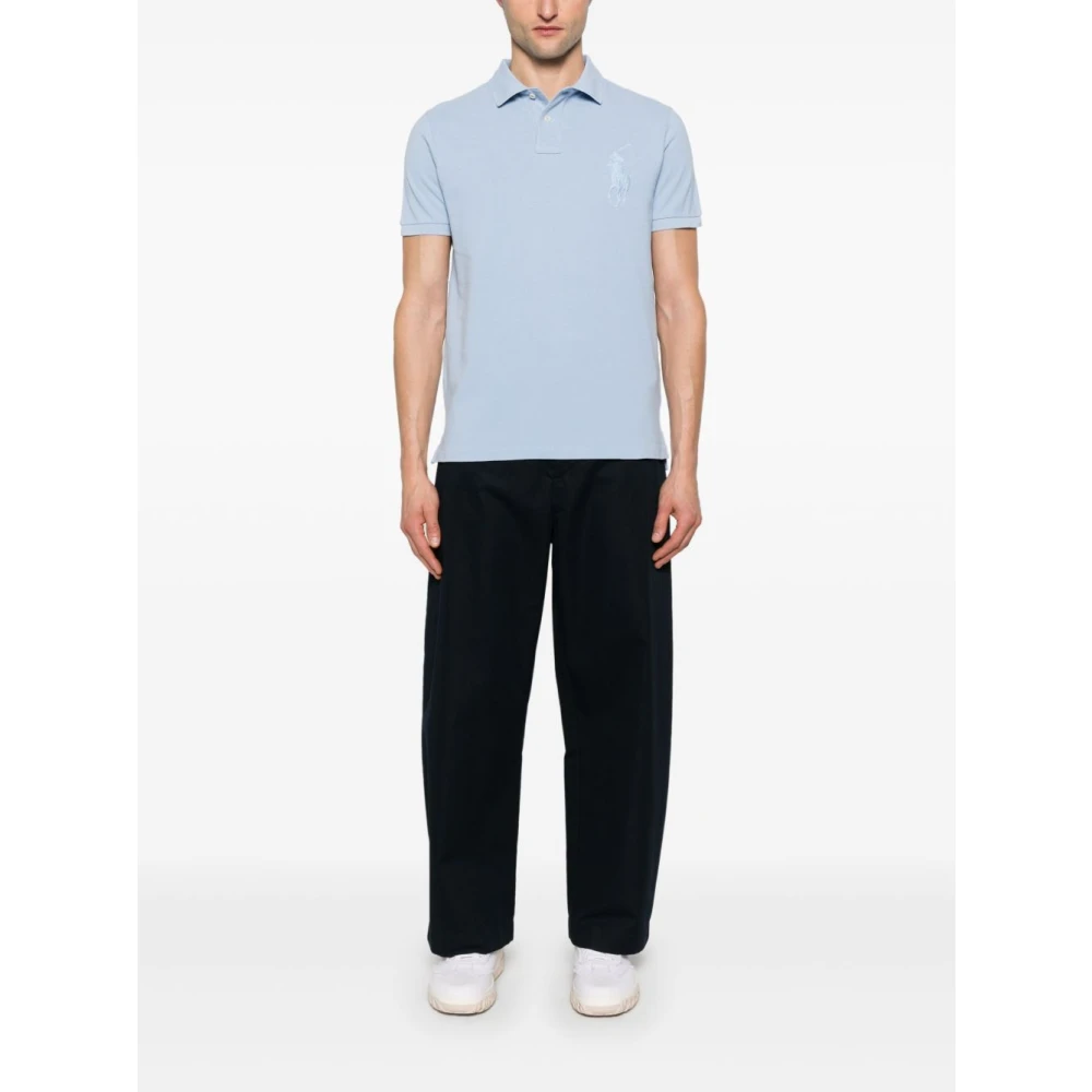 Polo Ralph Lauren Blauw T-shirt voor mannen Blue Heren