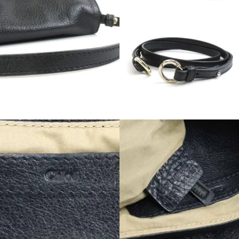 Chloé Pre-owned Leather handbags Black Dames