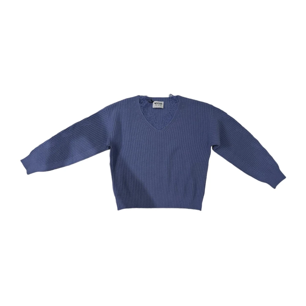 Moschino Stijlvol T-shirt voor een trendy look Blue Dames