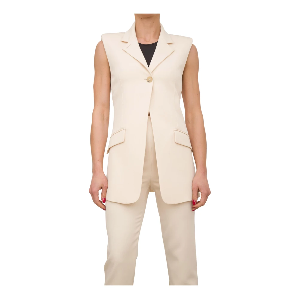 Jackets > Vests - - Patrizia Pepe - Modalova
