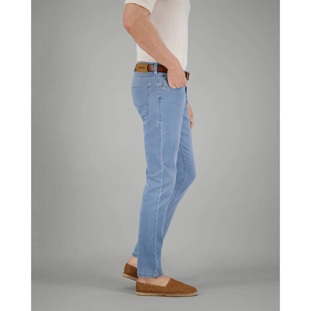 Gardeur Slim Fit 5-Pocket Sandro Broek Blue Heren