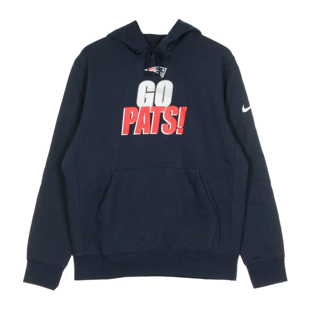 Nike Local Club Fleece Hoodie Blue Heren