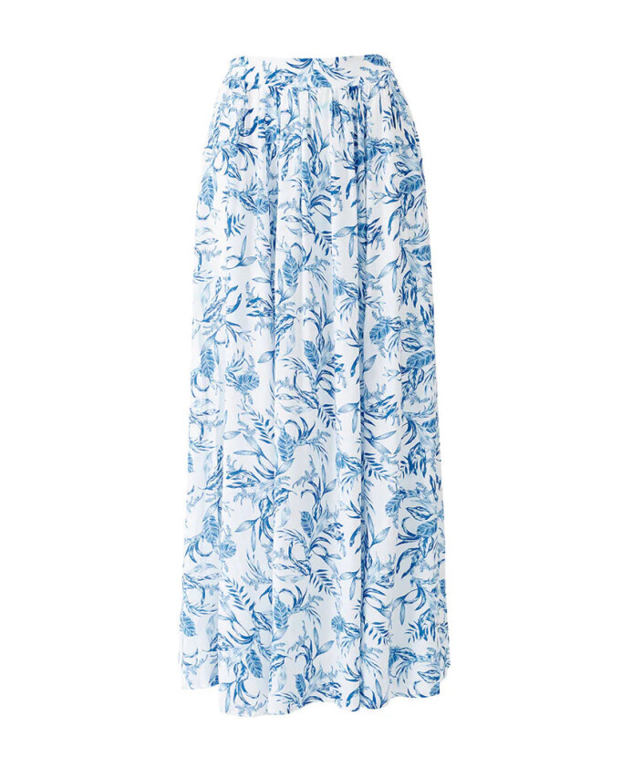 blauw-blad-maxi-rok-met-split