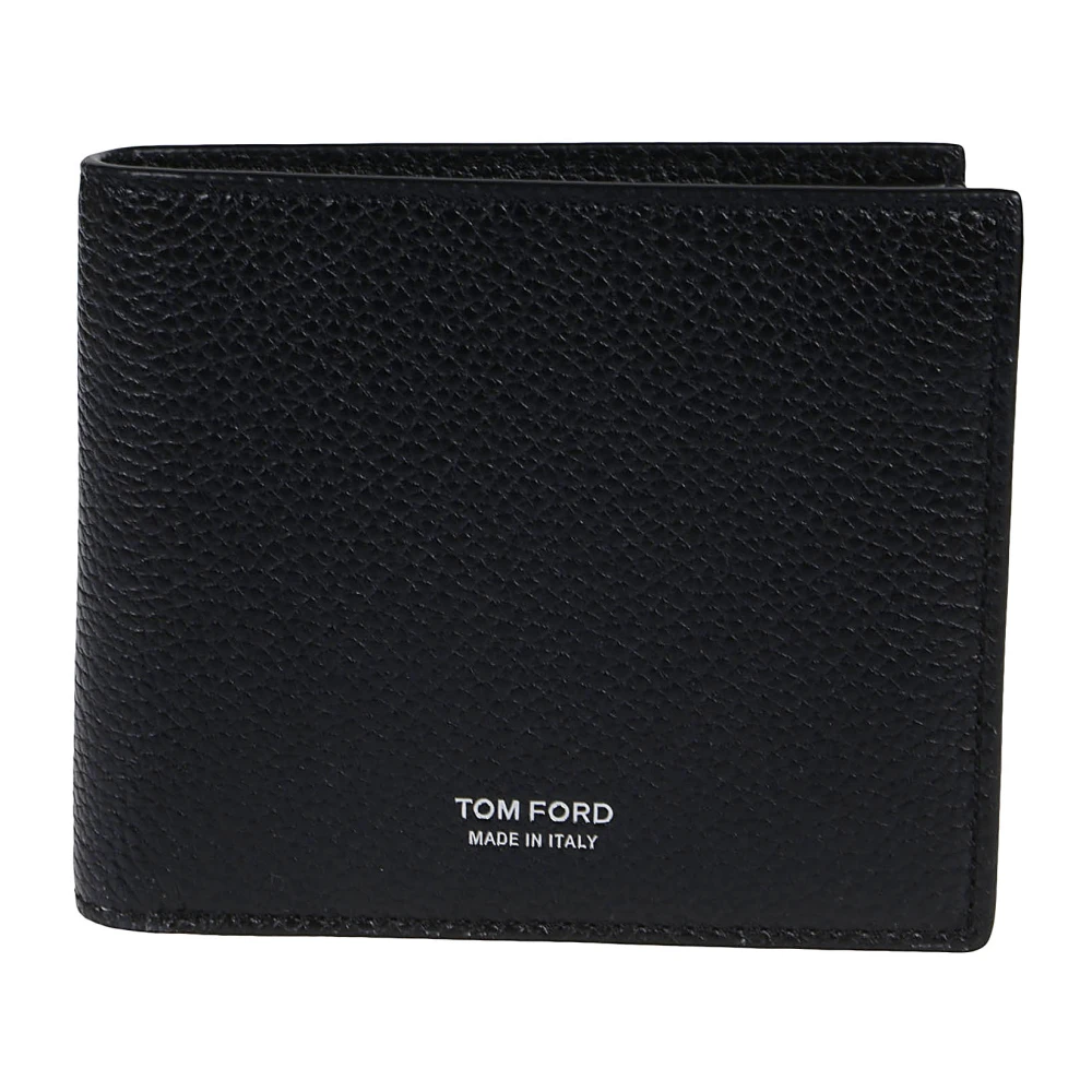 Tom Ford T Line Classic Bifold Wallet Svart Herr