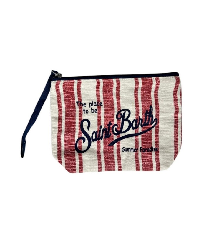 trousse-de-maquillage-en-lin-raye-rouge