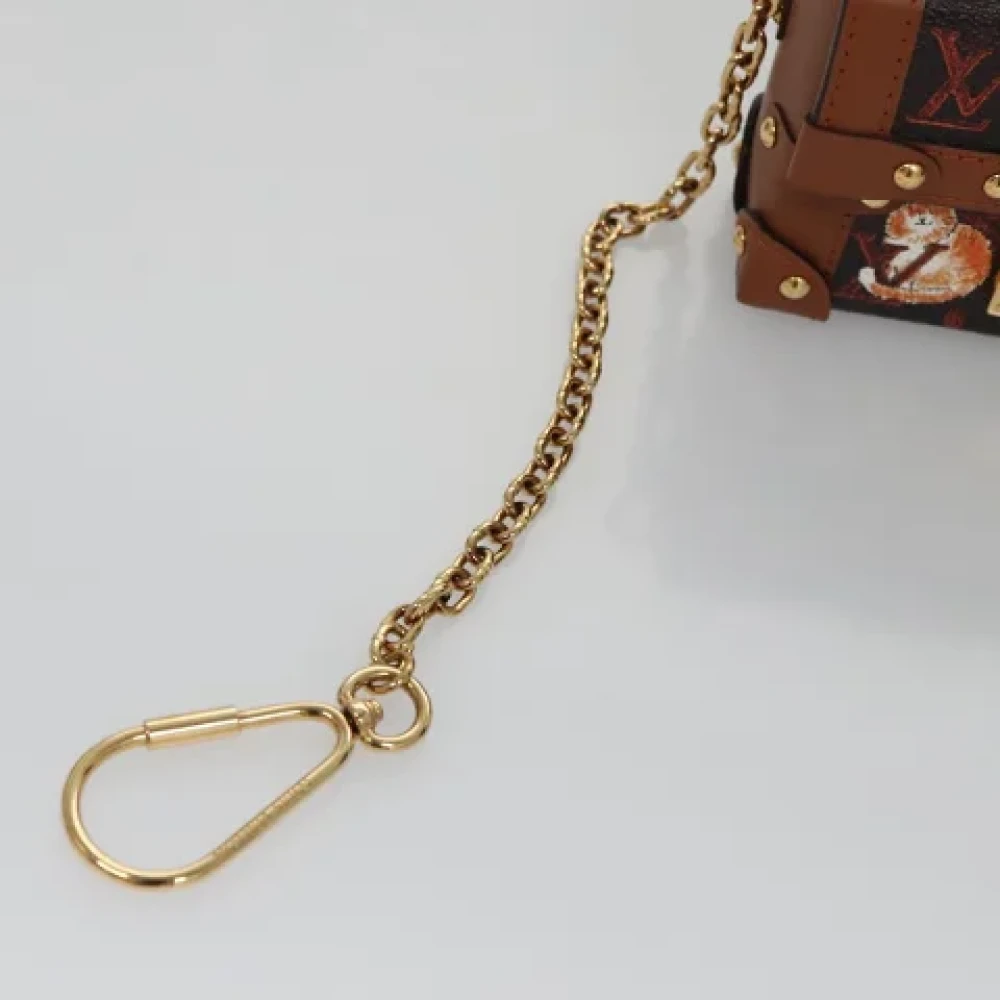 Louis Vuitton Vintage Pre-owned Canvas clutches Brown Dames