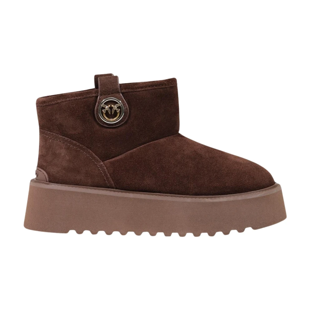 Pinko , Winter Boots, Female, Brown, 5 Uk, Martina 08