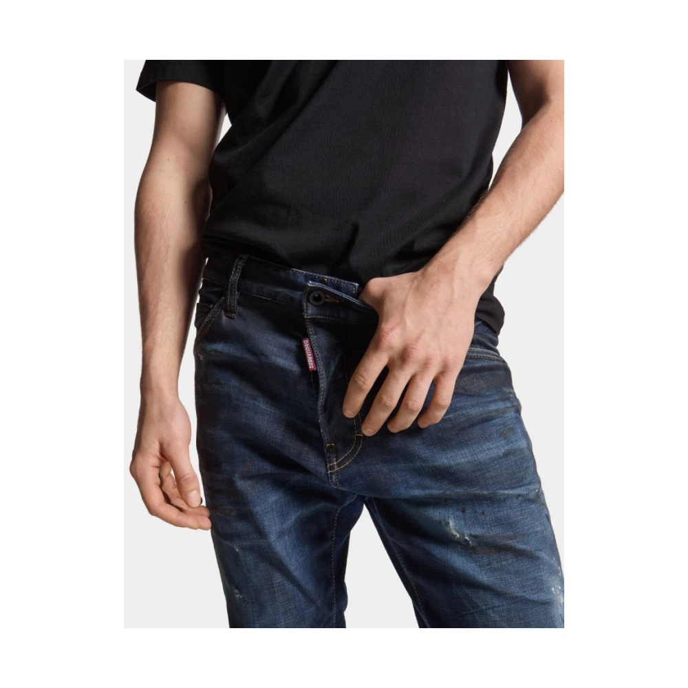 Dsquared2 Cool guy slim fit jeans Blue Heren