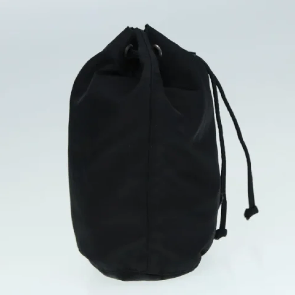 Prada Vintage Pre-owned Nylon pouches Black Dames