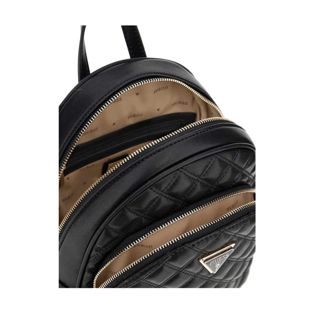 Guess Zwarte Rugzak Stijlvol en veelzijdig Black Dames
