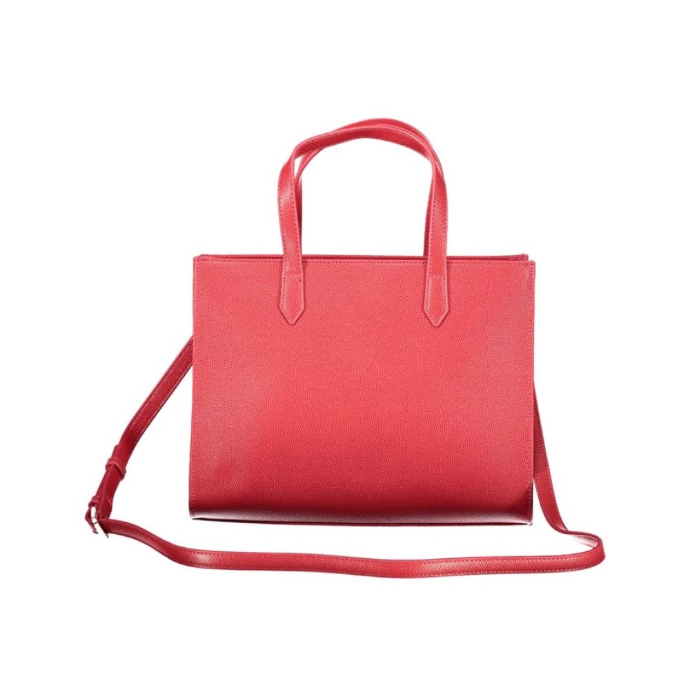 Valentino by Mario Valentino Rode polyethyleen handtas Red Dames