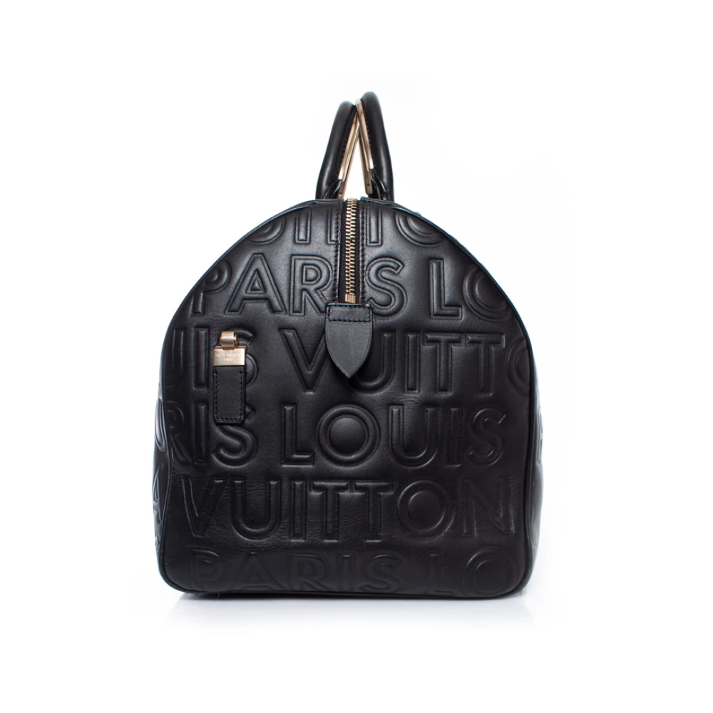 Louis Vuitton Vintage Tweedehands tas Black Dames