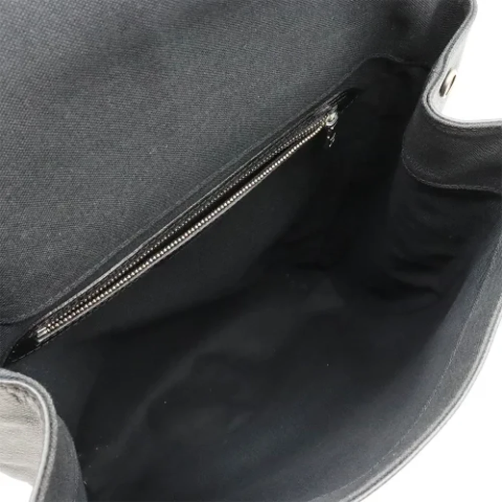 Louis Vuitton Vintage Pre-owned Leather shoulder-bags Black Dames